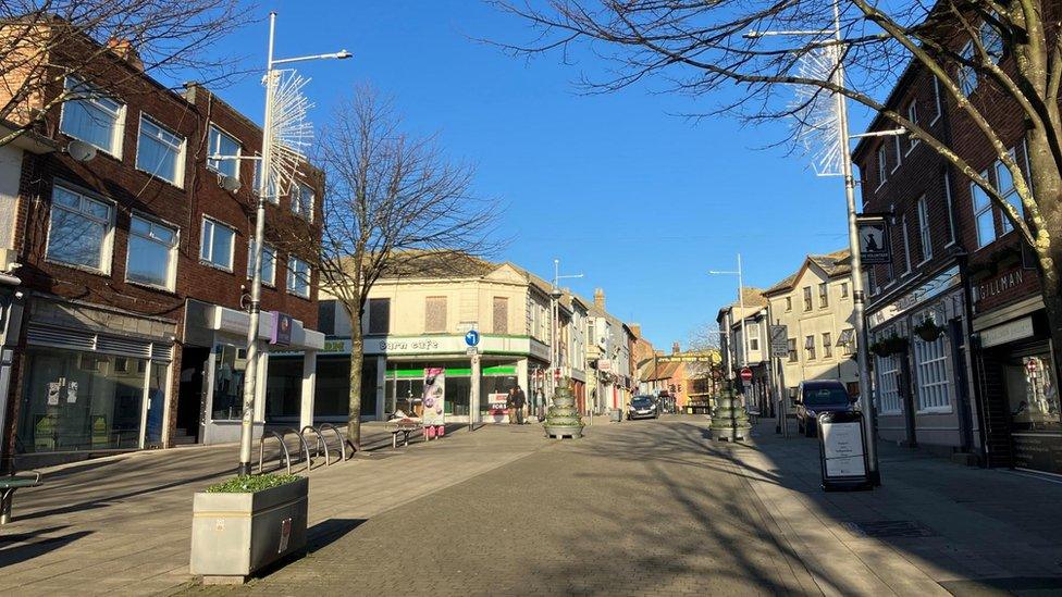 Lowestoft town centre