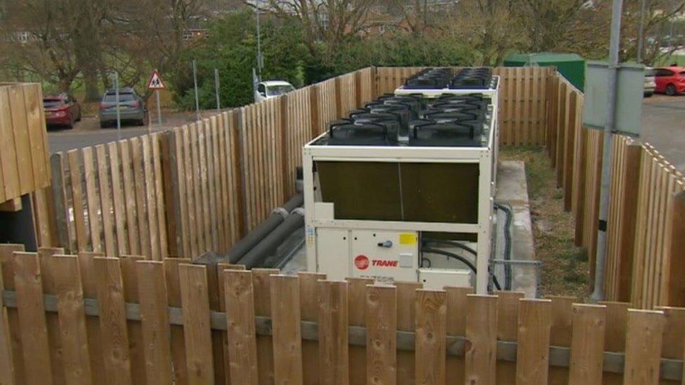 The air-source heat pumps at Five Rivers