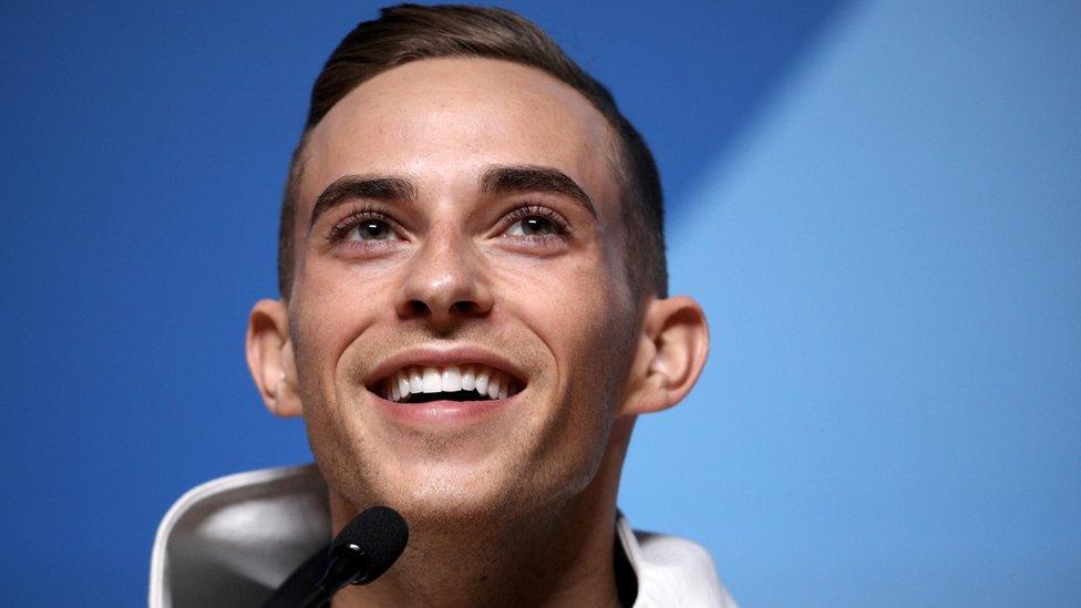 US figure skater Adam Rippon