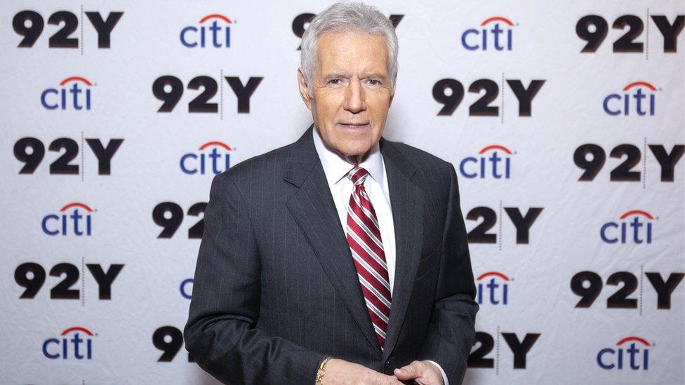 Jeopardy host Alex Trebek