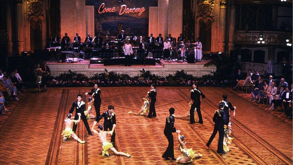 Come Dancing at the Blackpool Tower Ballroom in 1985