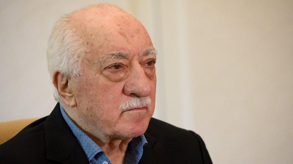 Cleric Fethullah Gulen at Pennsylvania home, 10 Jul 17