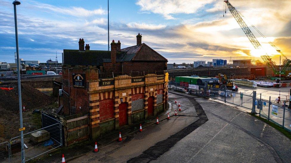 Construction on the Great Yarmouth third river crossing