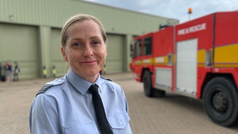 Wing Commander Nikki Duncan, Station Commander RAF Wittering