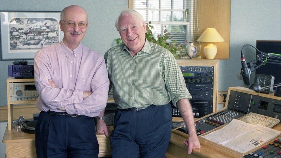 Dave Aylott and Desmond Carrington