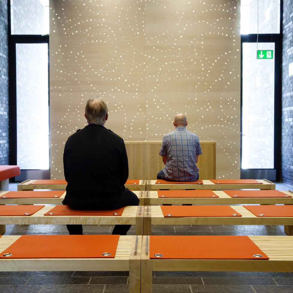 Prayer room in Halden prison