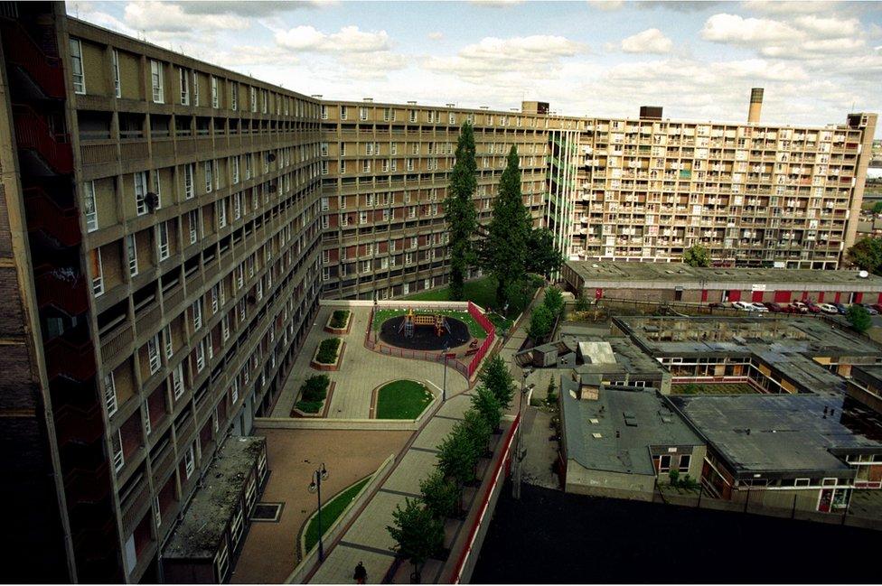 Park Hill flats in Sheffield