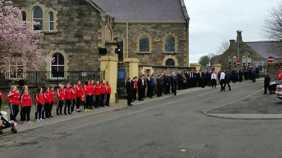 Ryan McBride funeral