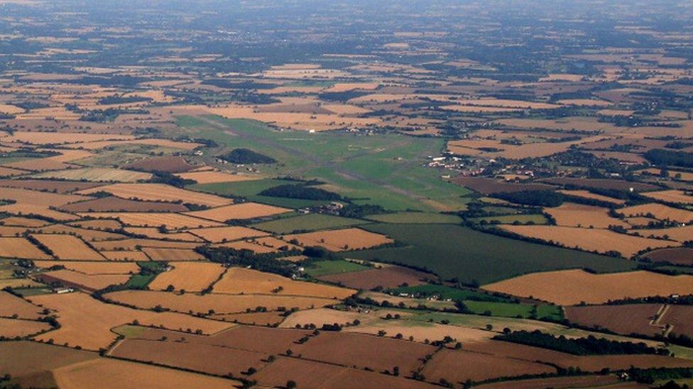 Wethersfield Airbase from above