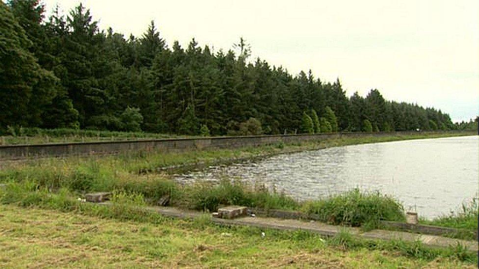 Work has begun clearing trees at the site of an exploratory oil well at Woodburn Forest