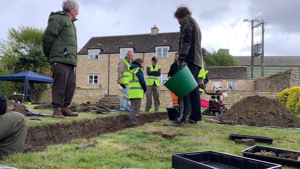 Collyweston dig