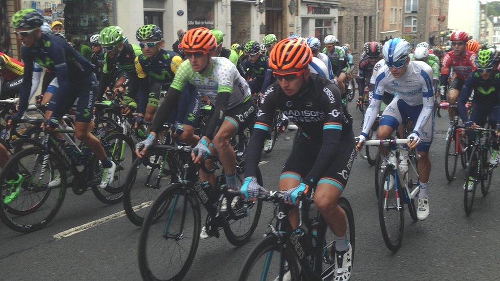 Tour of Britain Pic: Angie Brown