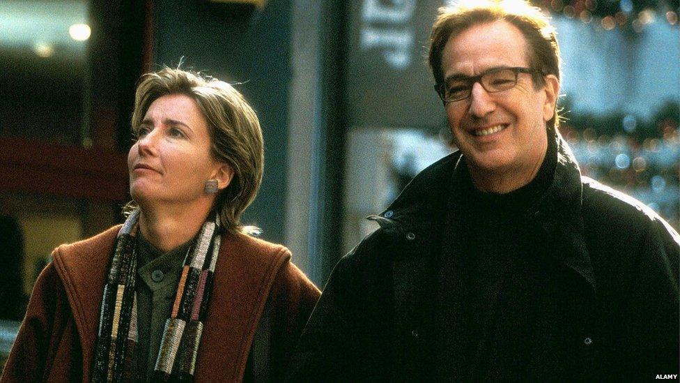 Emma Thompson and Alan Rickman in Love, Actually