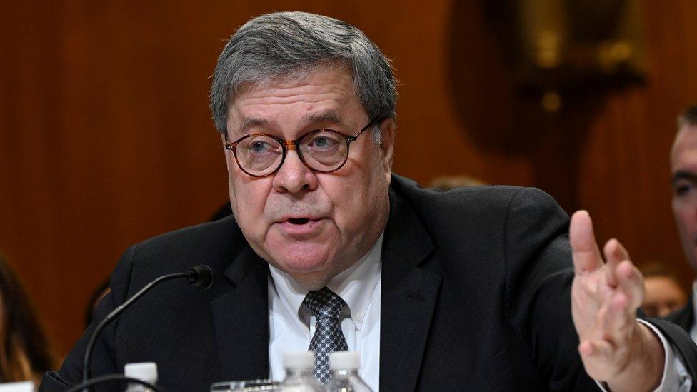 US Attorney General William Barr