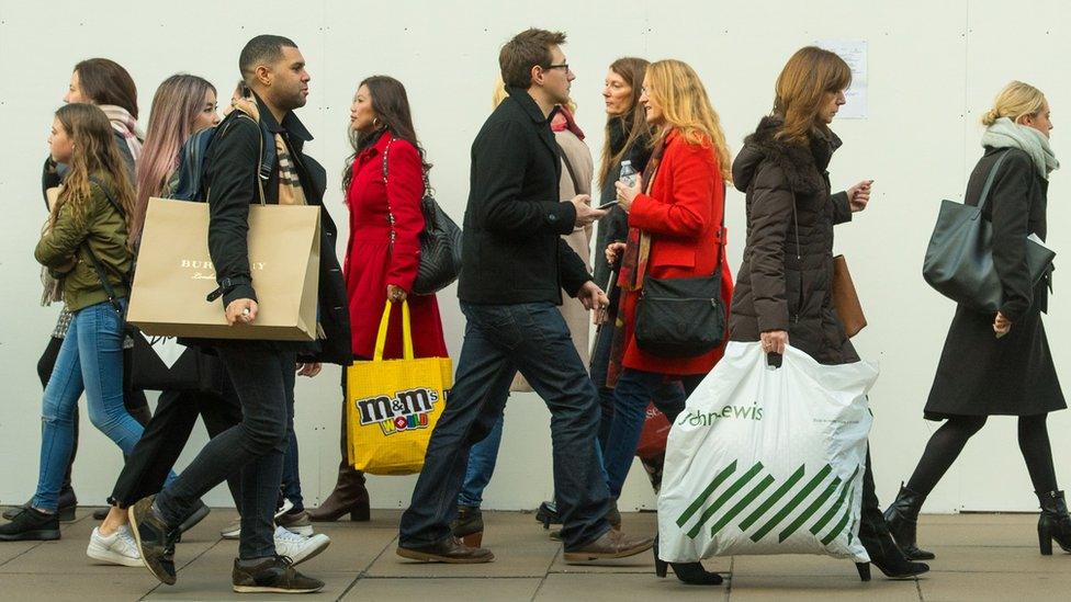 Shoppers Oxford Street