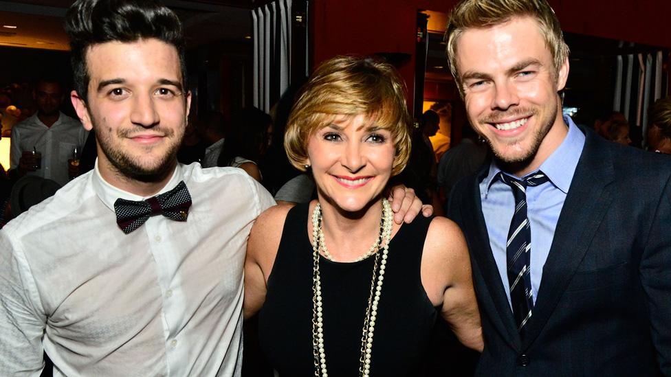 Shirley Ballas, Mark Ballas and Derek Hough