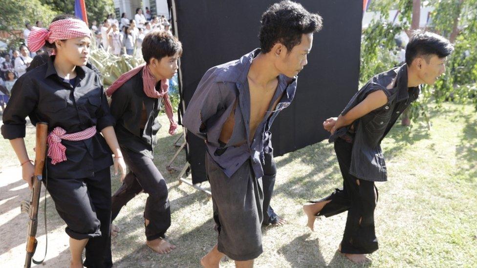 Cambodians mark the National Day of Remembrance, known as the Day of Anger