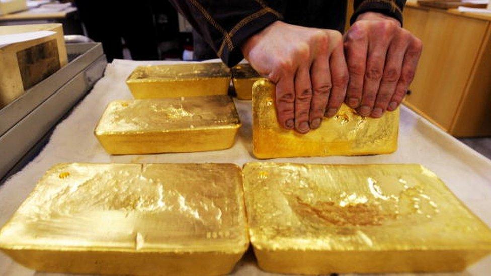 Gold prices have surged as Britons voted to leave the EU