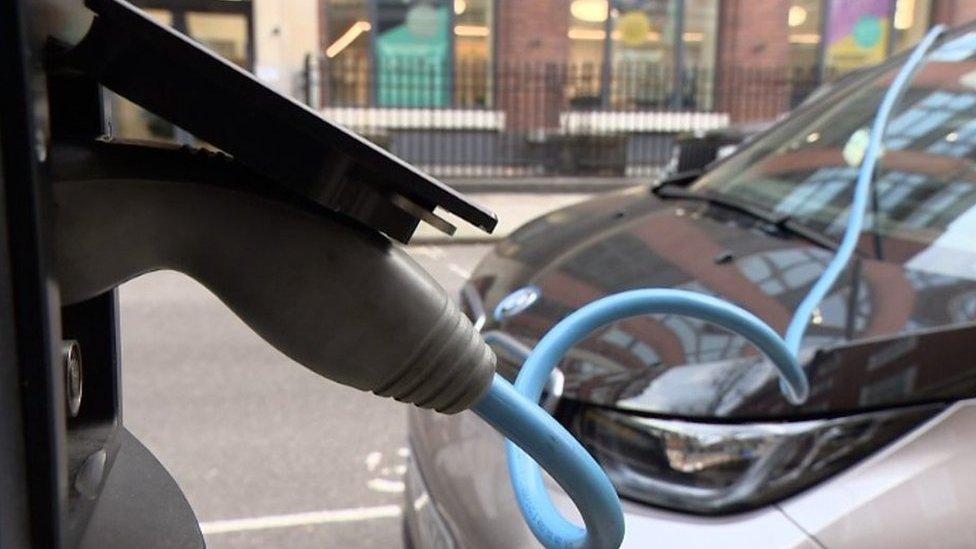 Electric car charging