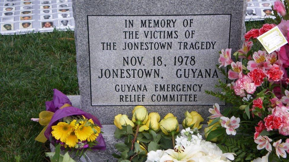 Headstone commemorating the victims