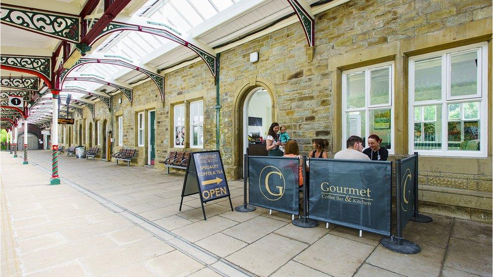 Gourmet Coffee in Wrexham railway station