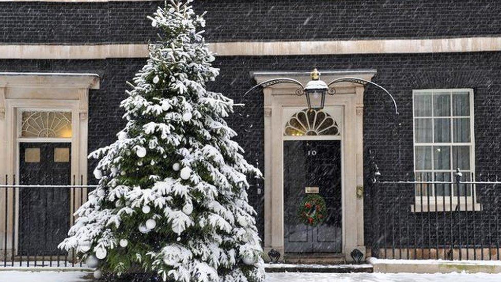 No 10 in the snow