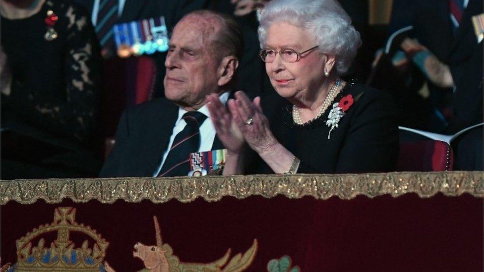 The Queen and Duke of Edinburgh