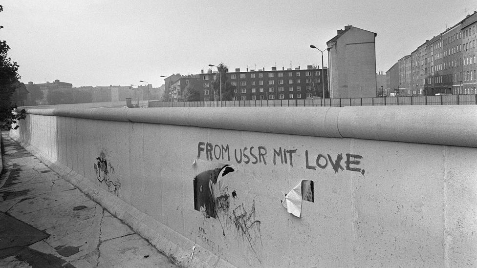 The Berlin Wall, 1976