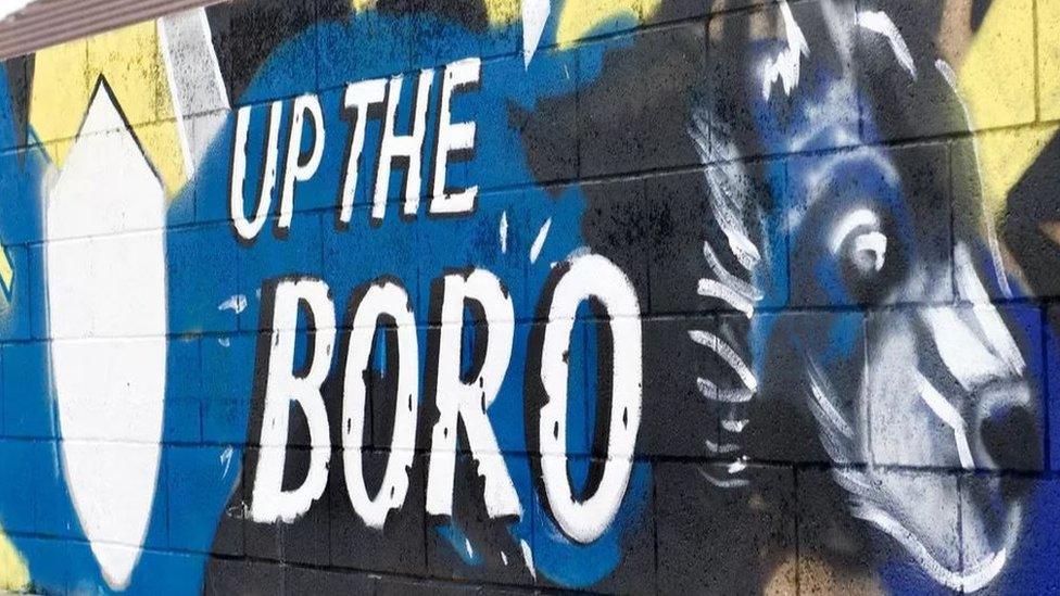 Up the Boro street art