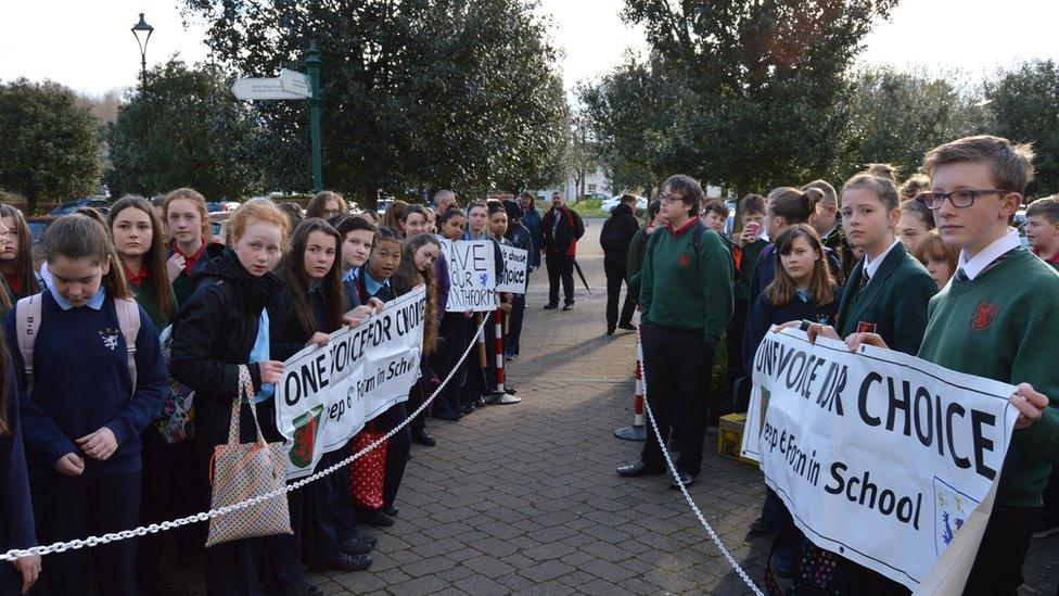 student protest