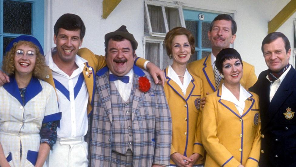 Hi-de-Hi! cast including Su Pollard and Paul Shane