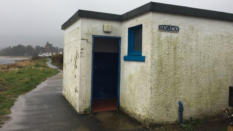 Lamlash public toilets