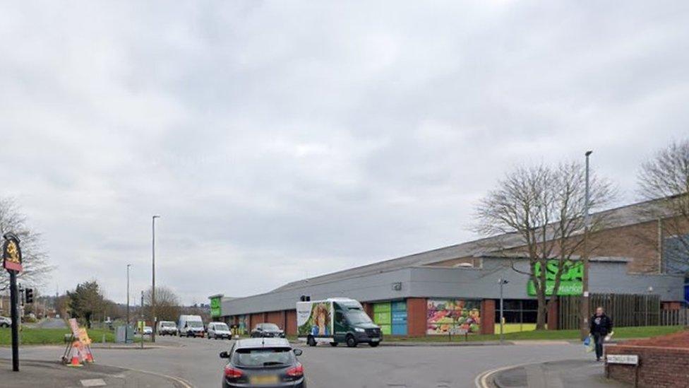 Junction of Saltwells Road and Cradley Road, Dudley