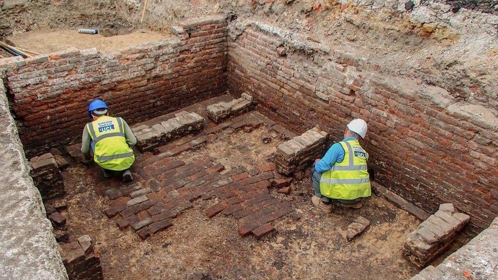 Beer cellar discovered