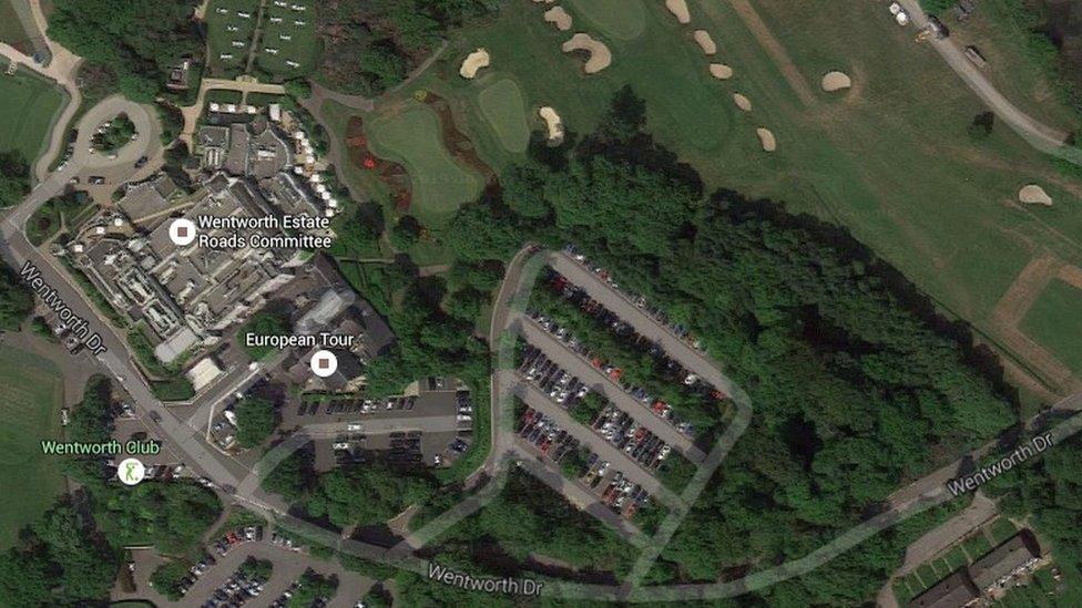 Google Earth view of Wentworth Drive