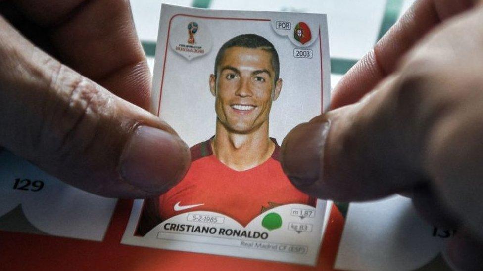 Sticker of Cristiano Ronaldo