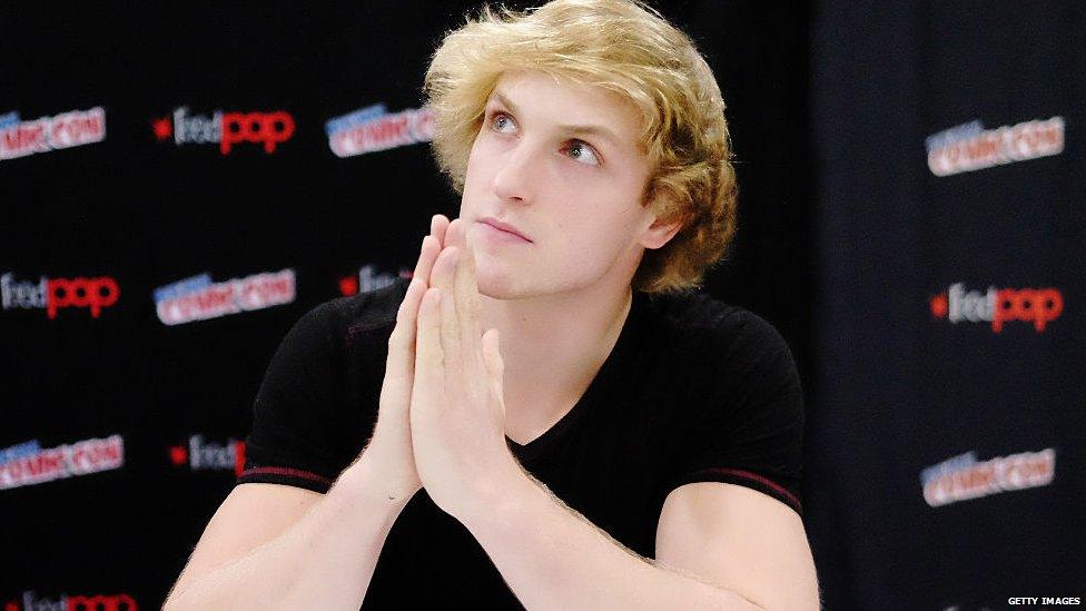 YouTuber Logan Paul