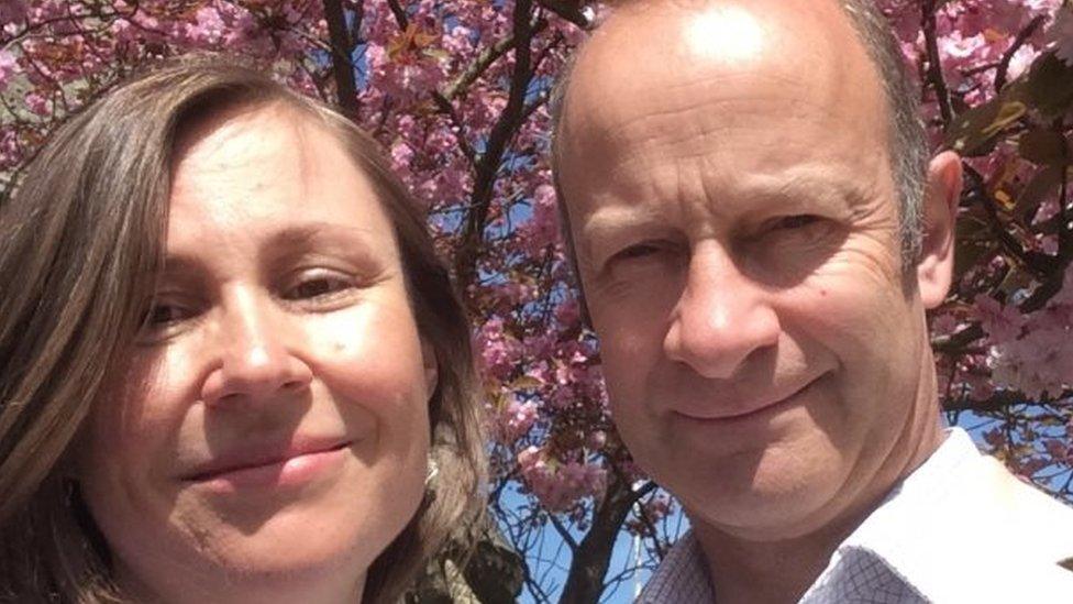 Henry Bolton and wife Tatiana Smurova-Bolton