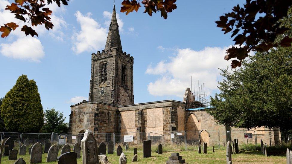 All Saints' Church in Mackworth