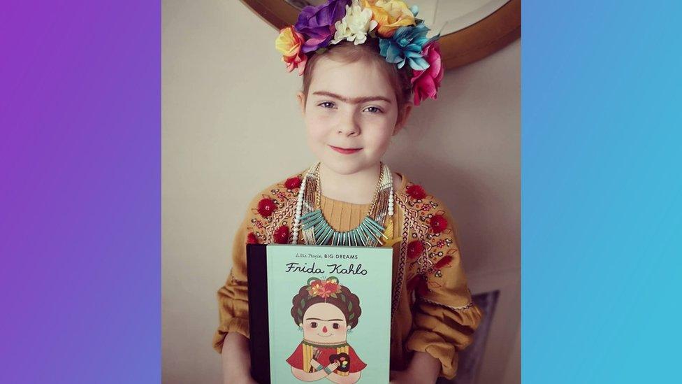 Olive as Frida Kahlo