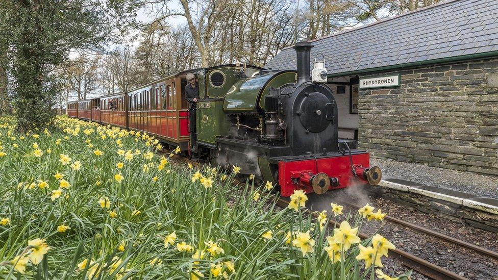 The Talyllyn Railway in Gwynedd