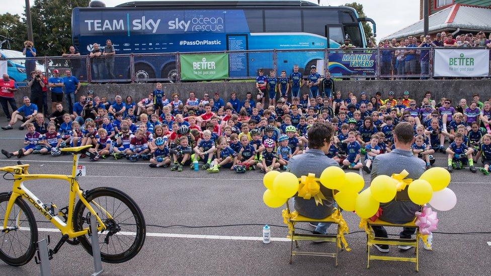 geraint thomas a chris froome efo'r maindy flyers