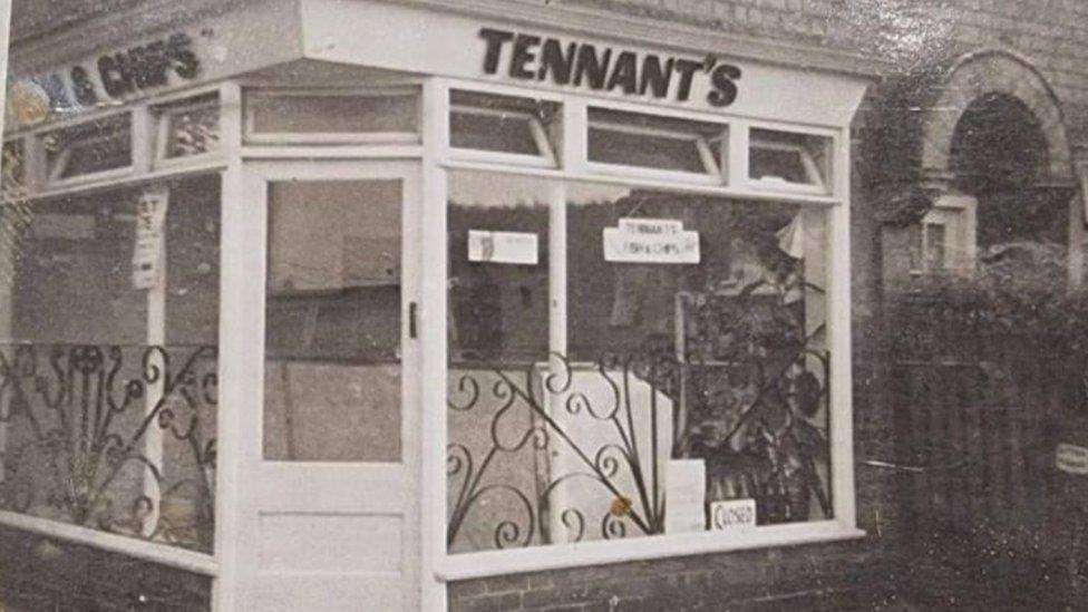 Tennants Fish and Chips shop