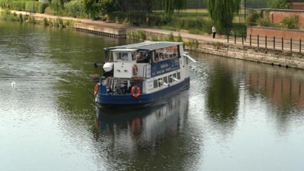 Boat in use