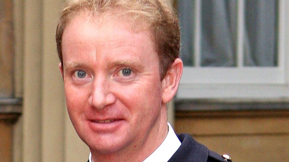 Major General Matthew Holmes seen in 2007 at Buckingham Palace