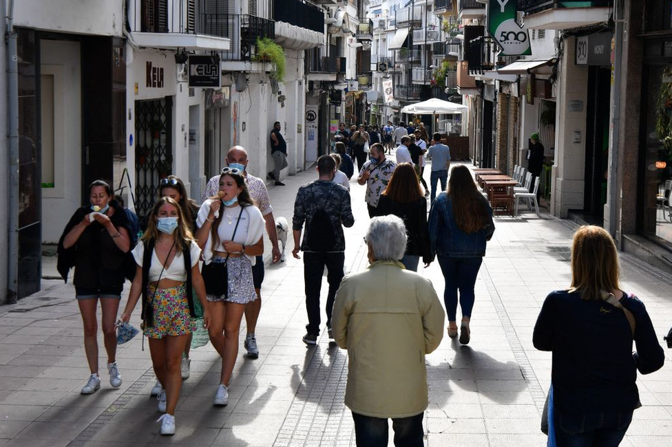 Sitges, the town near Barcelona, where Michael Regan has a holiday home