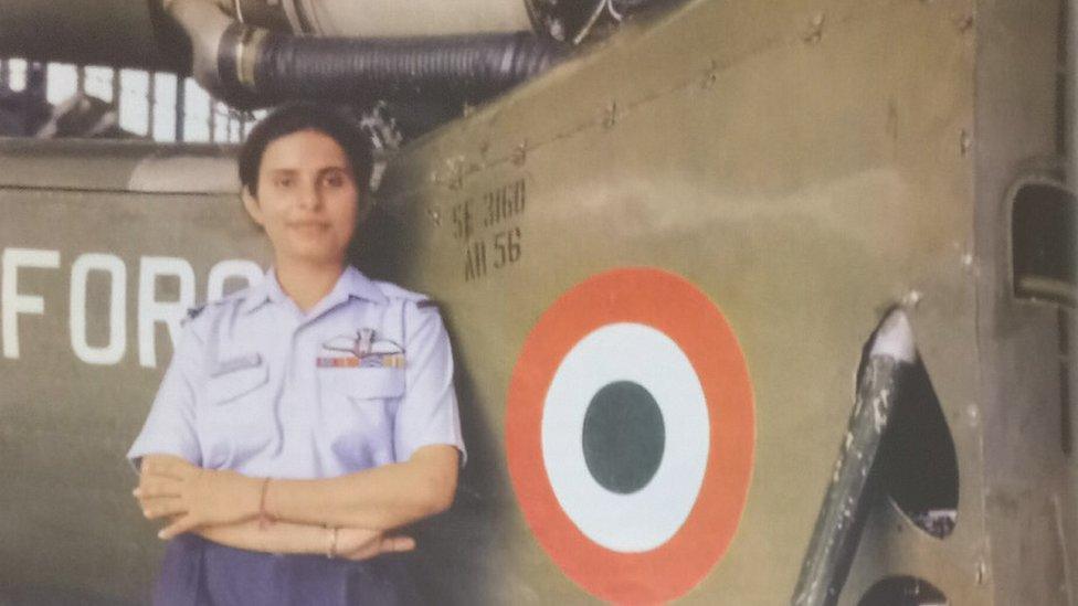 Flt Lt Gunjan Saxena