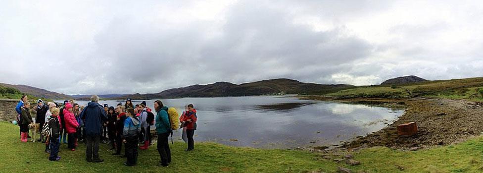 Pupils visit to Isle Martin