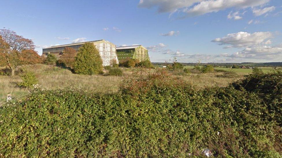 Cardington hangars, near Bedford