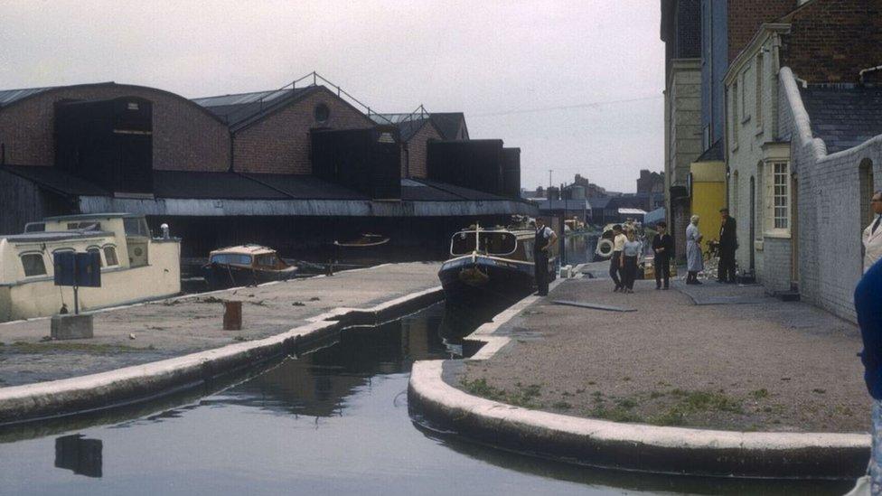 Gas Street Wharf in July 1961